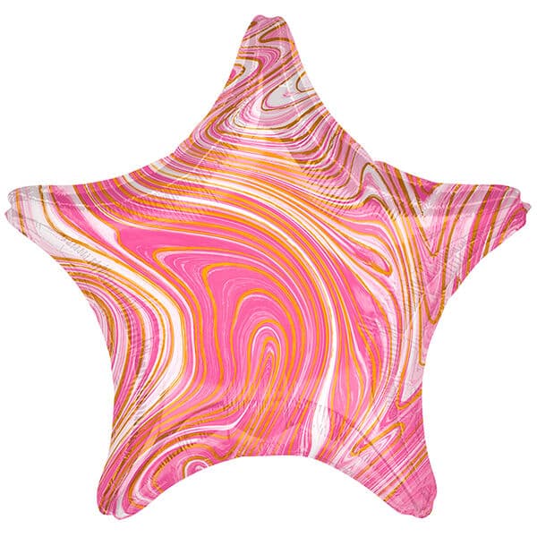 Звезда An «Мрамор Pink» 18″