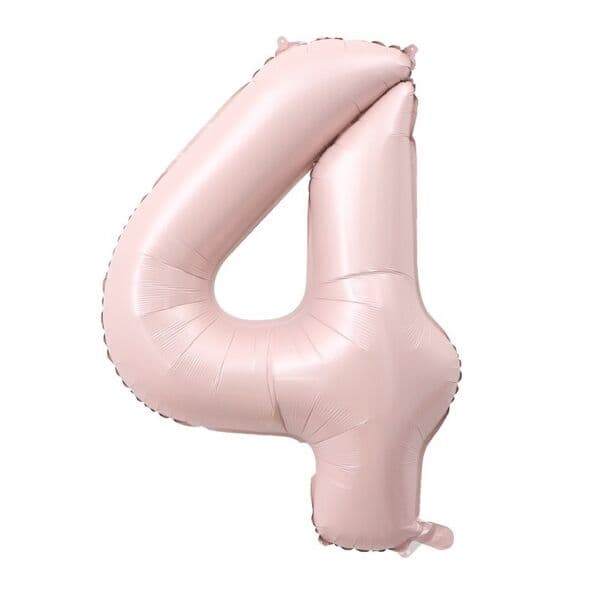 Цифра F "Пыльная роза, 4", 40"