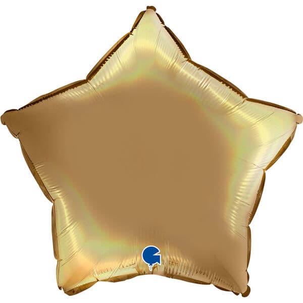 Звезда G «Голография Шампань» 18″