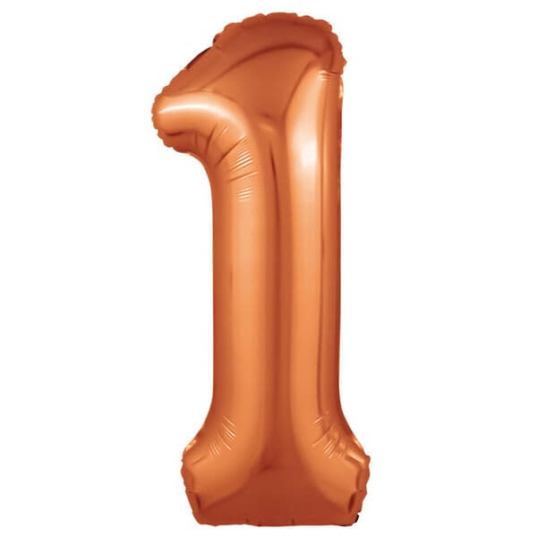 Цифра Ag "Папайя, Slim 1" 40"