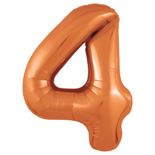 Цифра Ag "Папайя, Slim 4" 40"