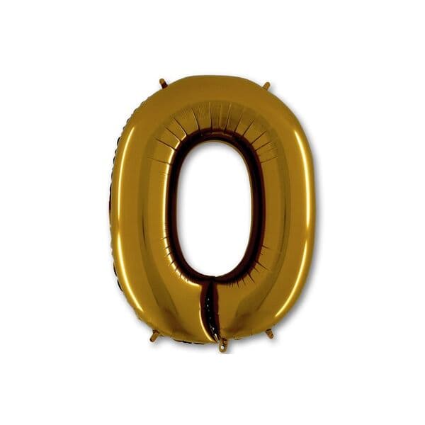 Цифра G "Золото, 0" 40"