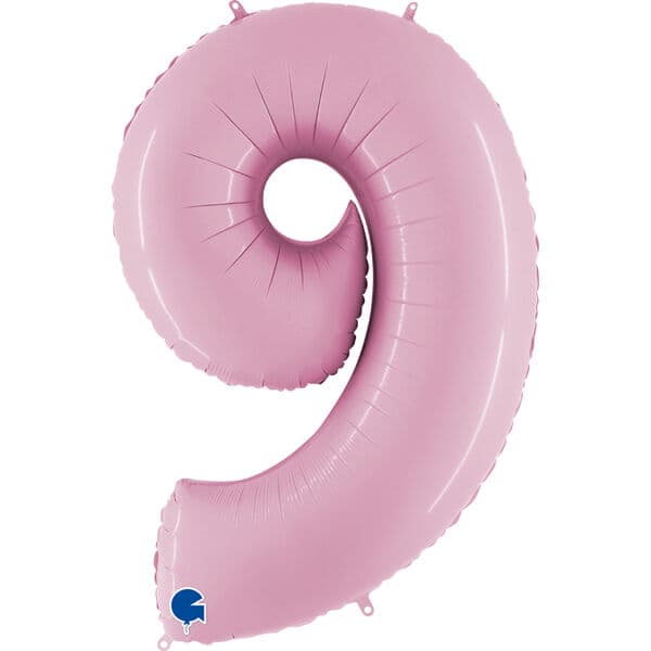 Цифра G "Розовый, 9" 40"