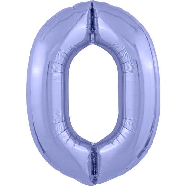 Цифра Ag "Сиреневый, Slim 0" 40"