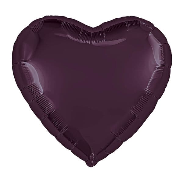 Сердце Ag «Темная вишня» 30″