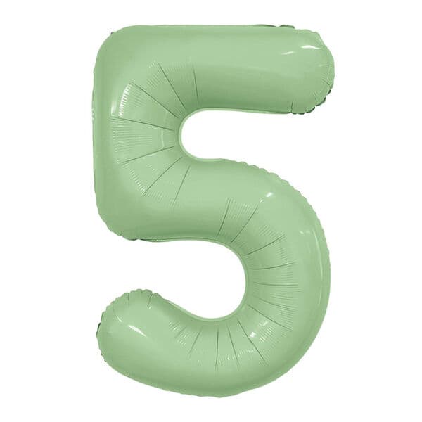Цифра Ag "Олива, Slim 5" 40"