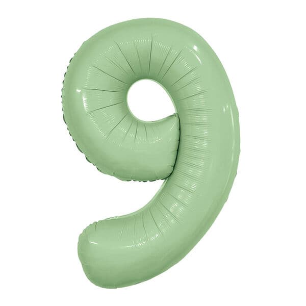 Цифра Ag "Олива, Slim 9" 40"