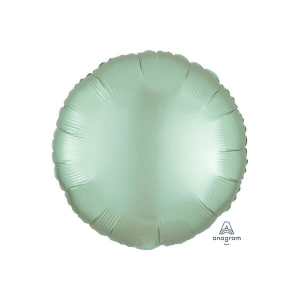Круг An «Сатин Mint Green» 18″