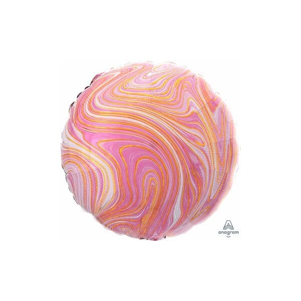 Круг An «Мрамор Pink» 18″